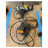 Sears drill, black and decker saw