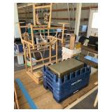 Bird stand, organizers, hand tools