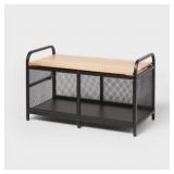 Metal Storage Bench - Brightroom