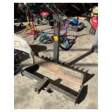 Trailer hitch, aerator