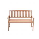 Jack Post 4ft Durable Hardwood Bench for 2