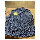 Lands End 1X Fleece 1/4 Zip Pullover