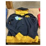 Womens Nike L 1/2 Zip IA Hawkeye Hoodie