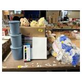 Vintage Dolls, Care Bears, Tupperware Canisters