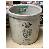 2 Gallon Western Stoneware Crock