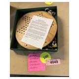 Vintage Wooden Chinese Checkers Game