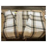 One Size Plaid Shawl/ Poncho Vest