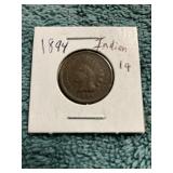 1894 Indian Head Penny