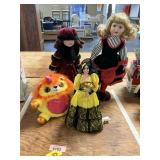 Porcelain Dolls + Plush