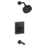 KOHLER Castia Matte Black 1-handle Faucet