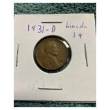 1931-D Lincoln Penny