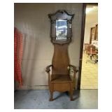 Hall Tree with Umbrella Stand