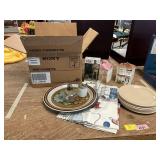House Canisters, Plates, Glasses