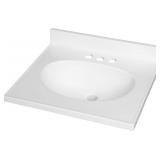 Fine Fixtures Marble Sink Top for 18" Vanities