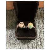 2ct Ladies Size 7 Fashion Rings