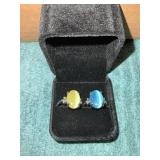 2ct Ladies Size Six Moonstone Rings