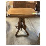 Vintage Oak Parlor Table