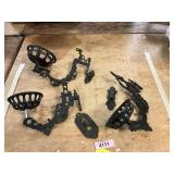 Oil Lamp Wall Mounts