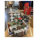 Ornaments, Tree Shaped Candles, Etc
