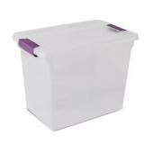 Clear-View Storage Containers-27 Quart