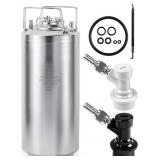 MRbrew 5 Gallon Ball Lock Keg with Fittings