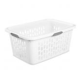 Sterilite White Plastic Laundry Basket