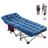 ABORON Camping Cot, Folding Cot Bed for Adults