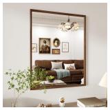WEER Walnut Wall Mirror Framed