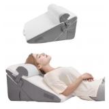 BedLuxe Bed Wedge Pillow for Sleeping