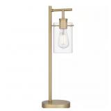 Regan 20 in. Brushed Gold Table Lamp