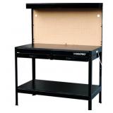 48-in Workbench with Pegboard & Drawer