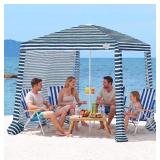 Qipi Beach Cabanas Folding Canopy 6.5