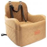 Lealchum Dog Booster Car Seat for Small/Med Dogs