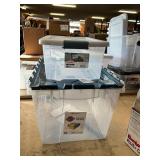 Hanging File Box & 15qt Plastic Storage Box