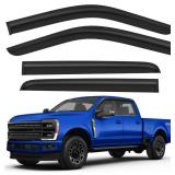 Tape-on Rain Guards for Ford F-250 F-550