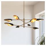 Toltehcwe 8-Light Sputnik Chandelier