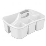 Sterilite 2.4 cu ft White Caddy 8.875 in H