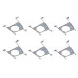 3 packs HL 6-in Mounting Frame: Round/Square (6-Pa