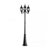 Riviera 84.5in Black 3-Light Wall Lamp