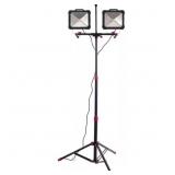 10,000-Lumen Twin-Head LED Work Light
