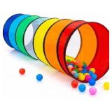Kids Play Tunnel Tent, Pop Up Crawl Toy No Balls