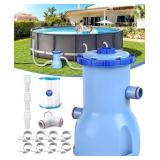 LuxBlue 530 GPH Small Pool Filter Pump