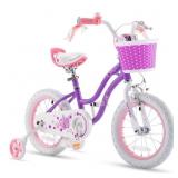 Stargirl 12" Kids Bicycle with Basket, Bell