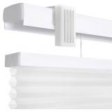 REGAL Magnetic Top-Down Shades 25x72 White