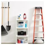 COMPLETE?Gracious Living 4-Shelf Storage Unit, Whi