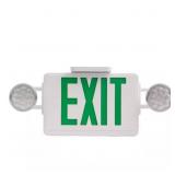 LED Exit & Emergency Light 2-Head Fixture
