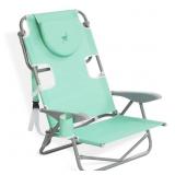 Ostrich Teal Folding Beach Chair (Adjustable)