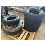 5 ct. 14 in tires, 1 ct 16 in tres