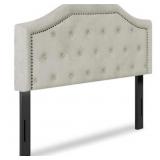 Ashley Willow Upholstered Linen Queen Headboard