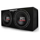MTX Audio TNE212DV Dual Subwoofer Enclosure